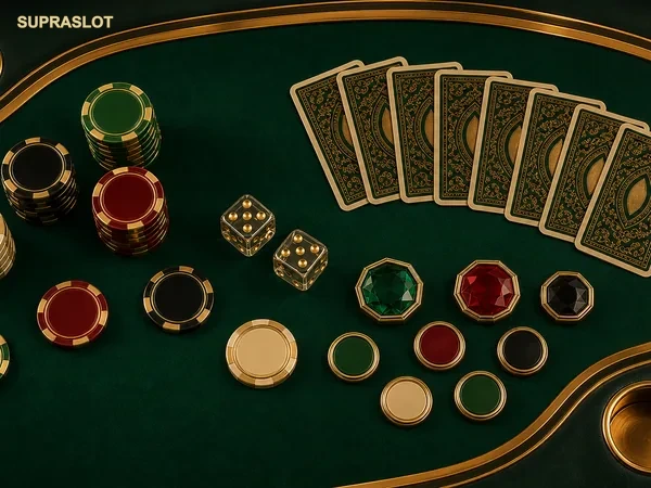Tampilan permainan Ganesh Gold dengan simbol wild dan fitur bonus
